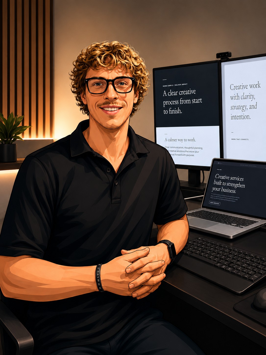 Tyler, founder of TDJ Visionary