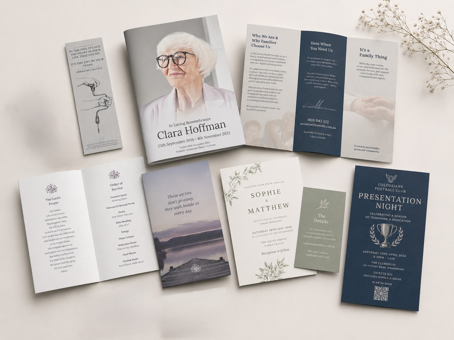 Event & Service Stationery project thumbnail